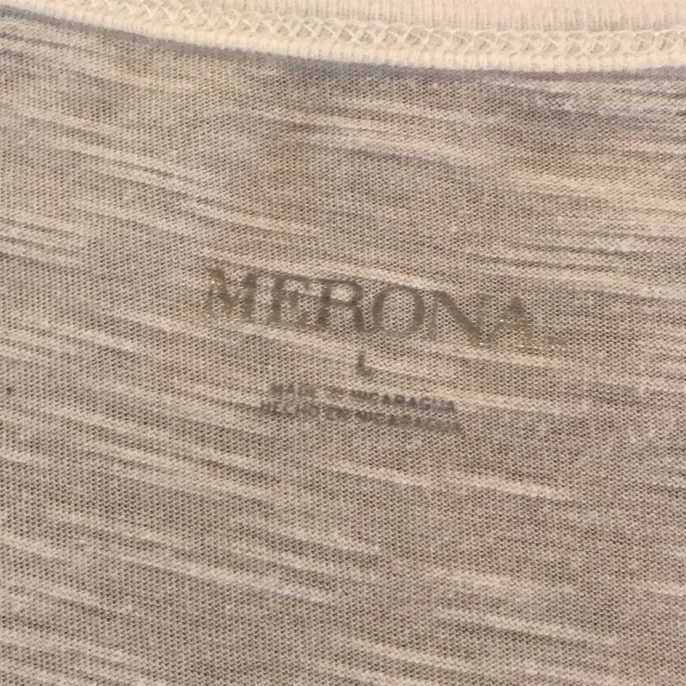 Merona White Tee - Picture 2 of 2
